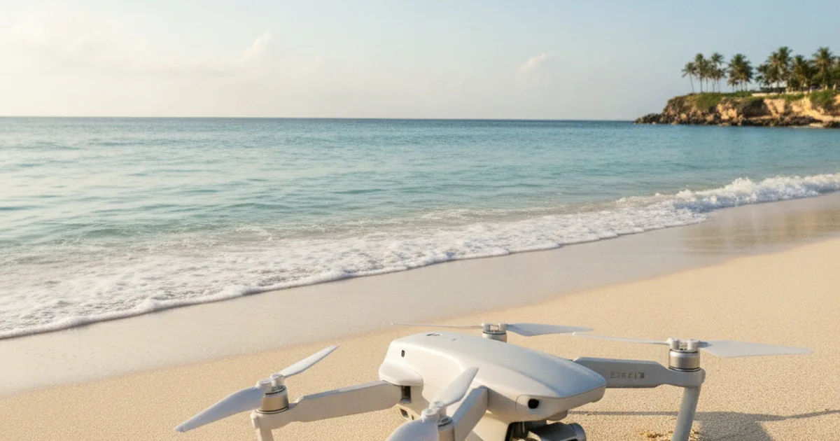 Drohne für den Strandurlaub: Die besten Modelle für sonnige Abenteuer